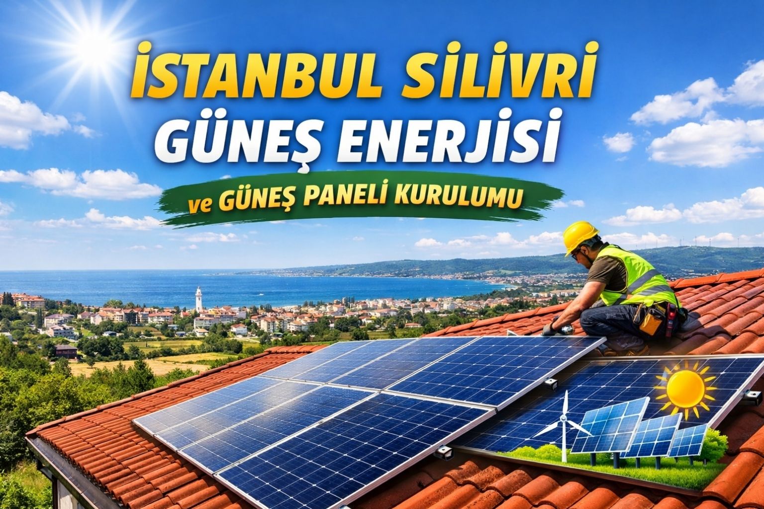 İstanbul Silivri Güneş Enerjisi ve Güneş Paneli Kurulumu